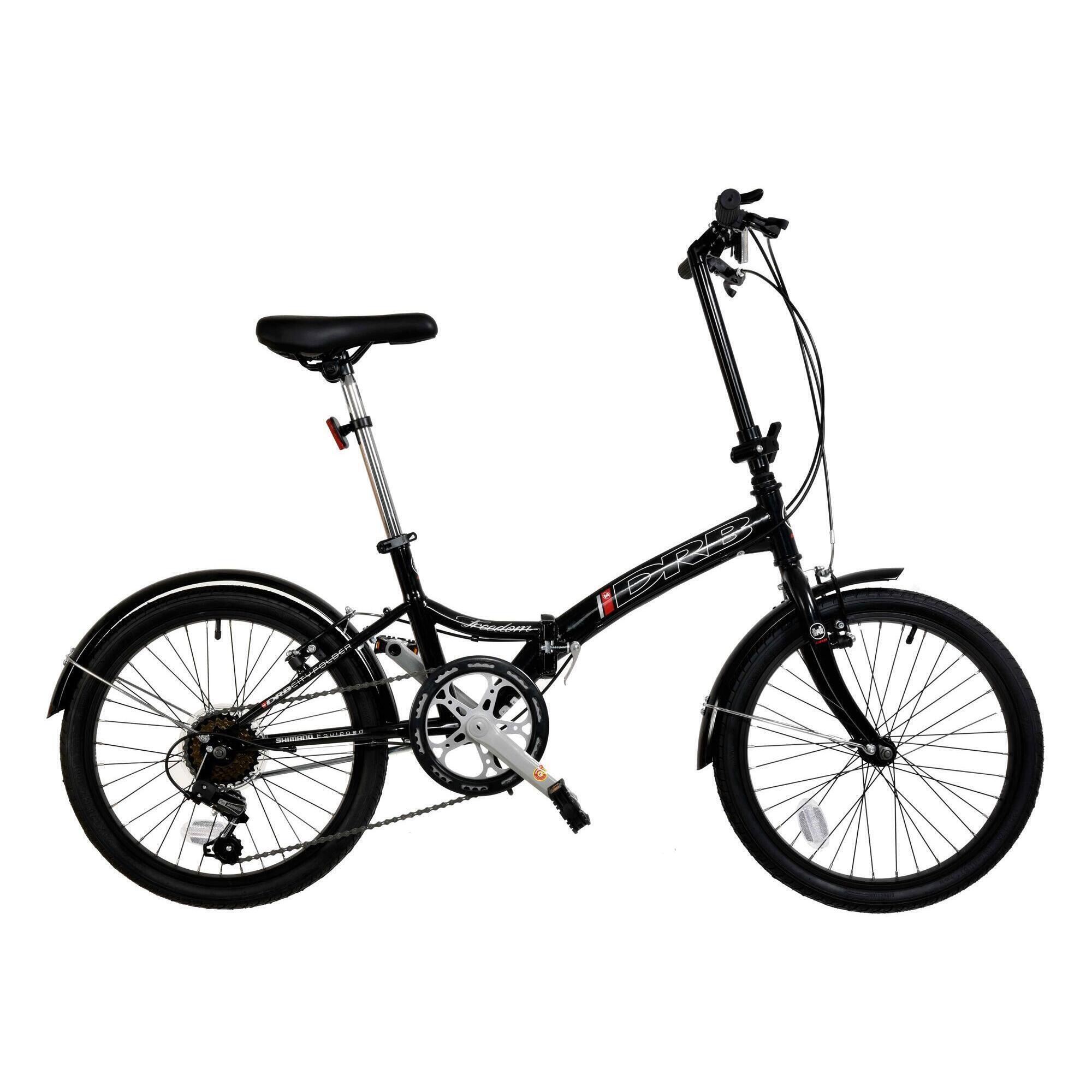 Dallingridge Freedom 20" Folding Commuter Bicycle - Black 1/1