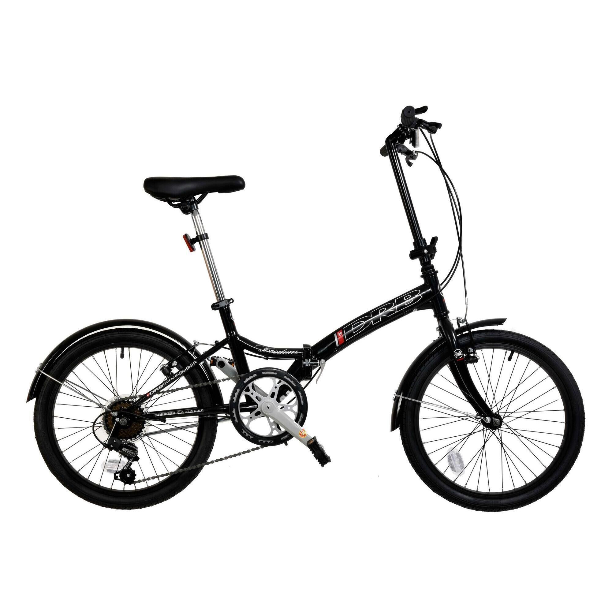 DALLINGRIDGE Dallingridge Freedom 20" Folding Commuter Bicycle - Black