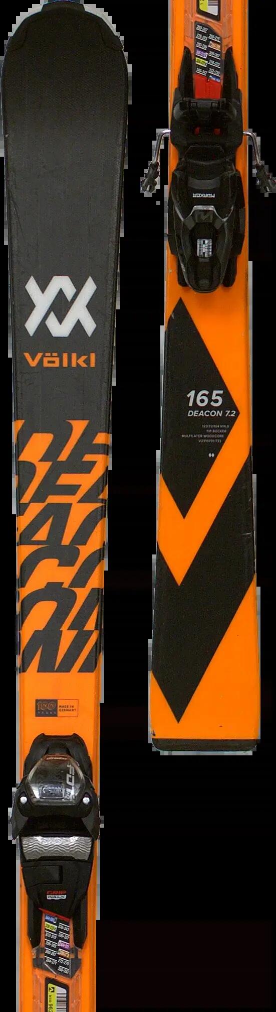 Second life - Narty Volkl Deacon 7.2 2024 165cm 3/5