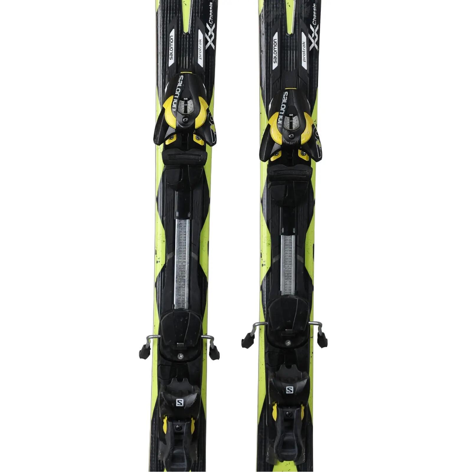 RECONDITIONNE - Ski Salomon X Drive 80 Mg + Fixations 3/4
