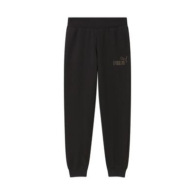 Puma ess rhinestone logo pant fl g broek kind