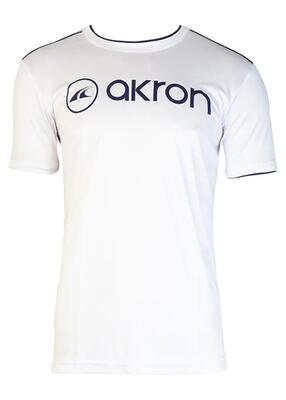 Akron junior denis technical t-shirt - wit / marineblauw