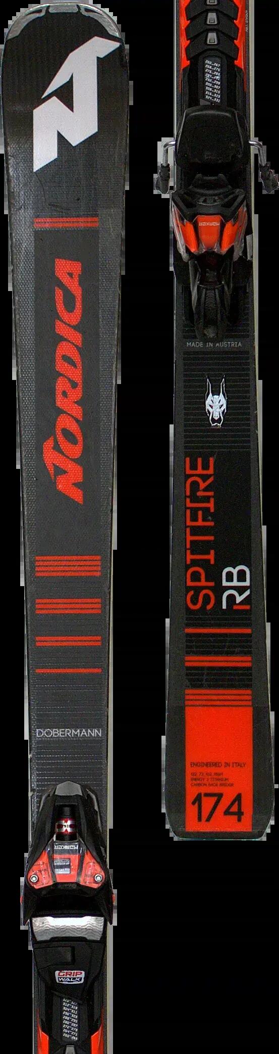 Second life - Narty Nordica Dobermann Spitfire RB 174cm 3/5