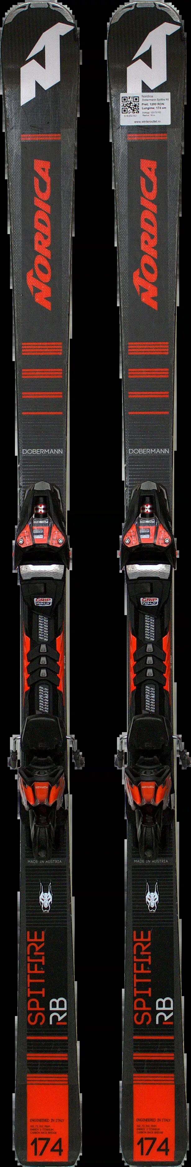 Second life - Narty Nordica Dobermann Spitfire RB 174cm 2/5