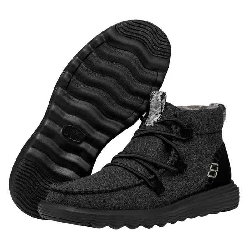Botas - Casual - Mujer - Ligeras, Acolchadas, Lavables - Reyes - Gris verde 4/5