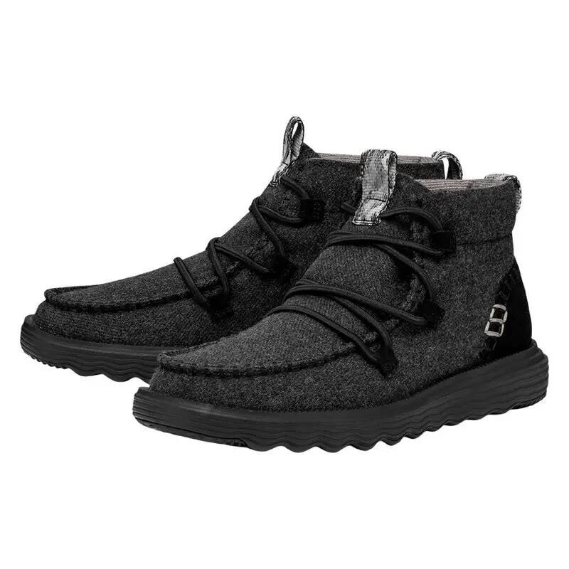 Botas - Casual - Mujer - Ligeras, Acolchadas, Lavables - Reyes - Gris verde 3/5