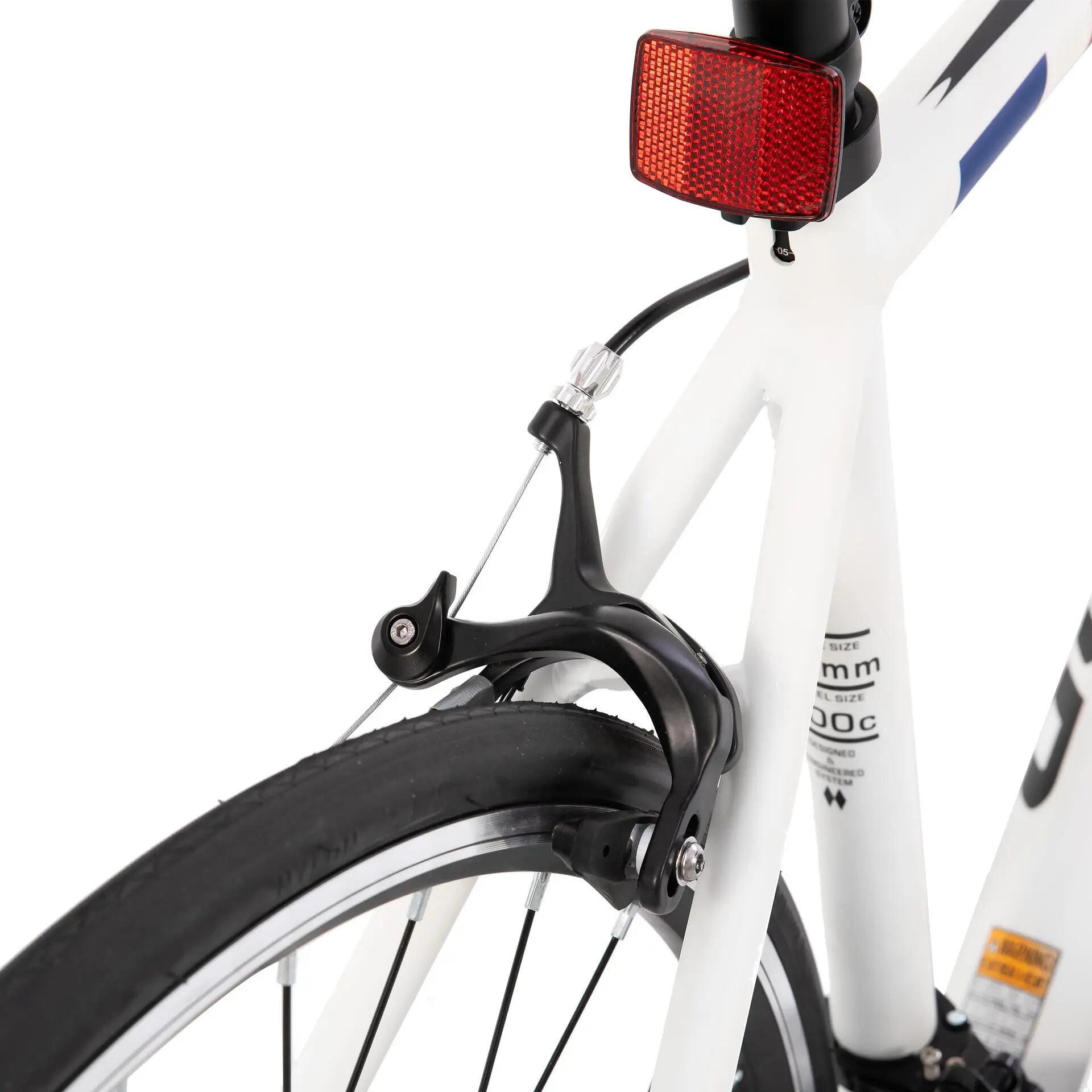 Mujer Hombre Bicicleta de Carretera 700C 14 Velocidades Cuadro Aluminio Ligero 7/7