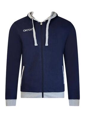 Akron junior tampa trainingspak top - marineblauw/grijs