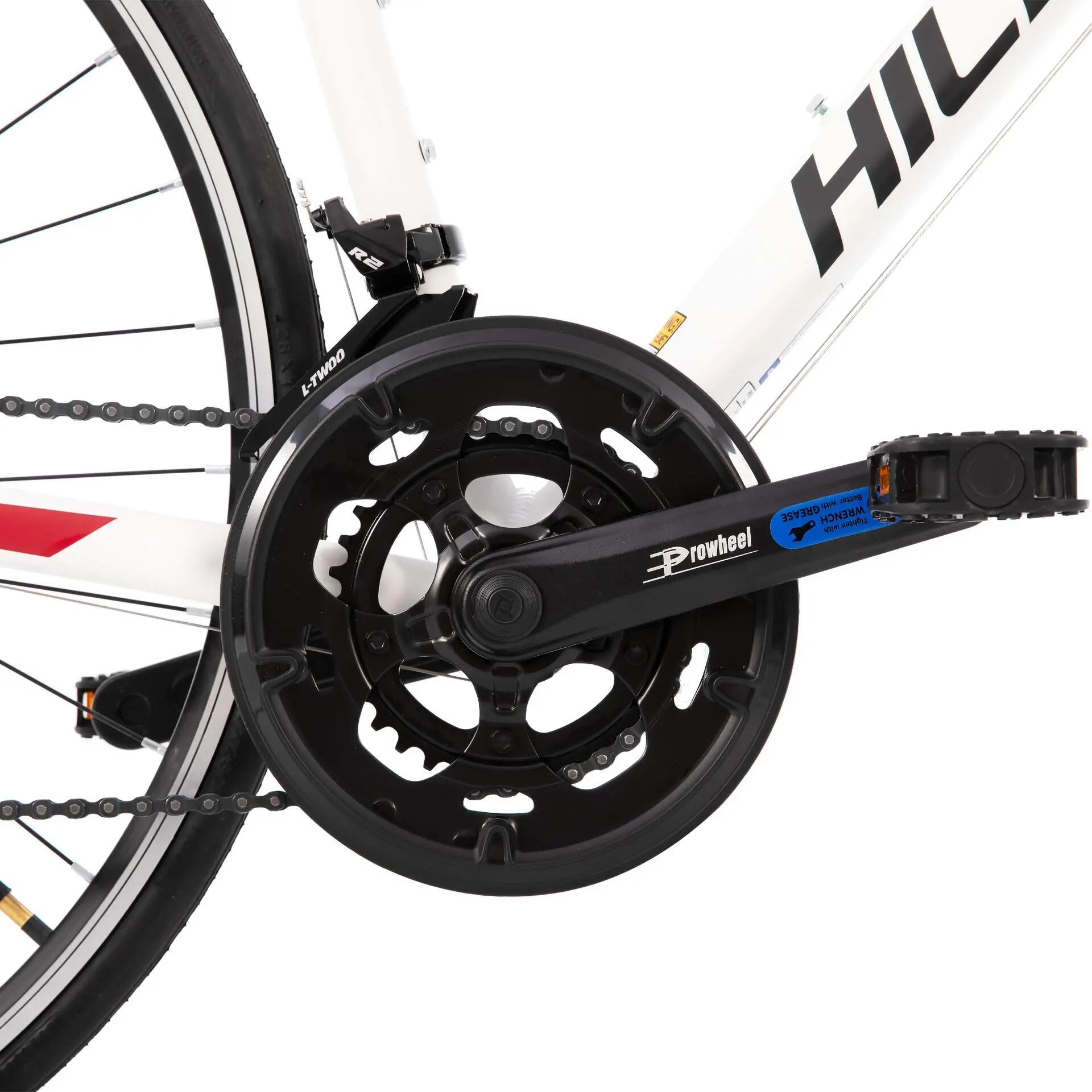 Mujer Hombre Bicicleta de Carretera 700C 14 Velocidades Cuadro Aluminio Ligero 2/7
