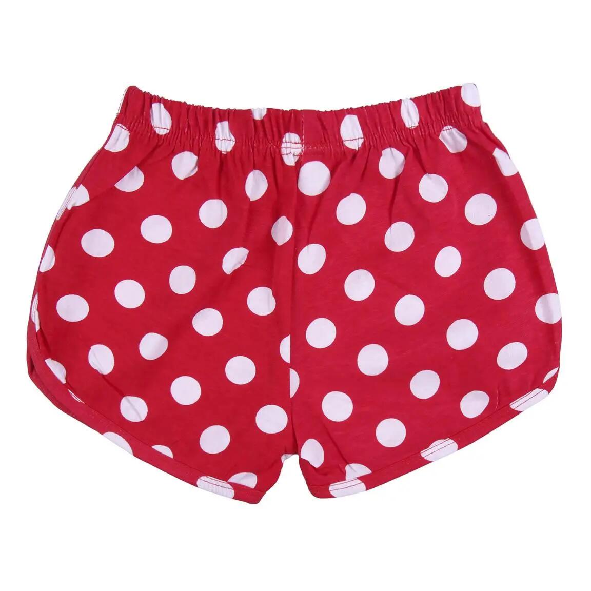 Pyjama Kort Kinder Minnie Tweedelig van Katoen Rood 5/5