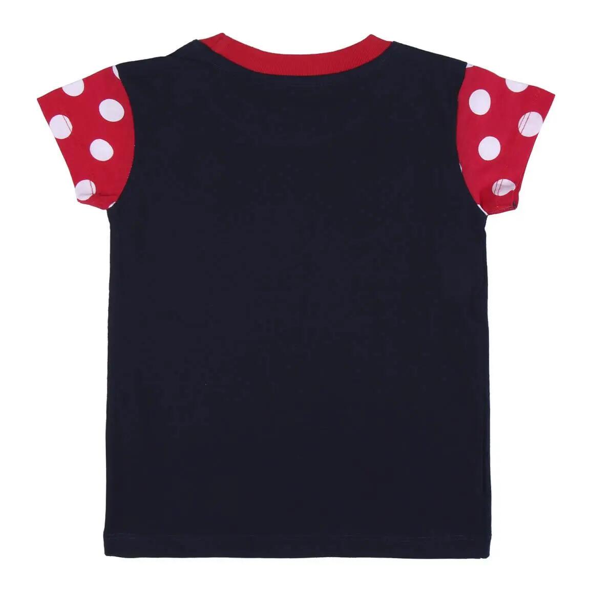 Pyjama Kort Kinder Minnie Tweedelig van Katoen Rood 3/5