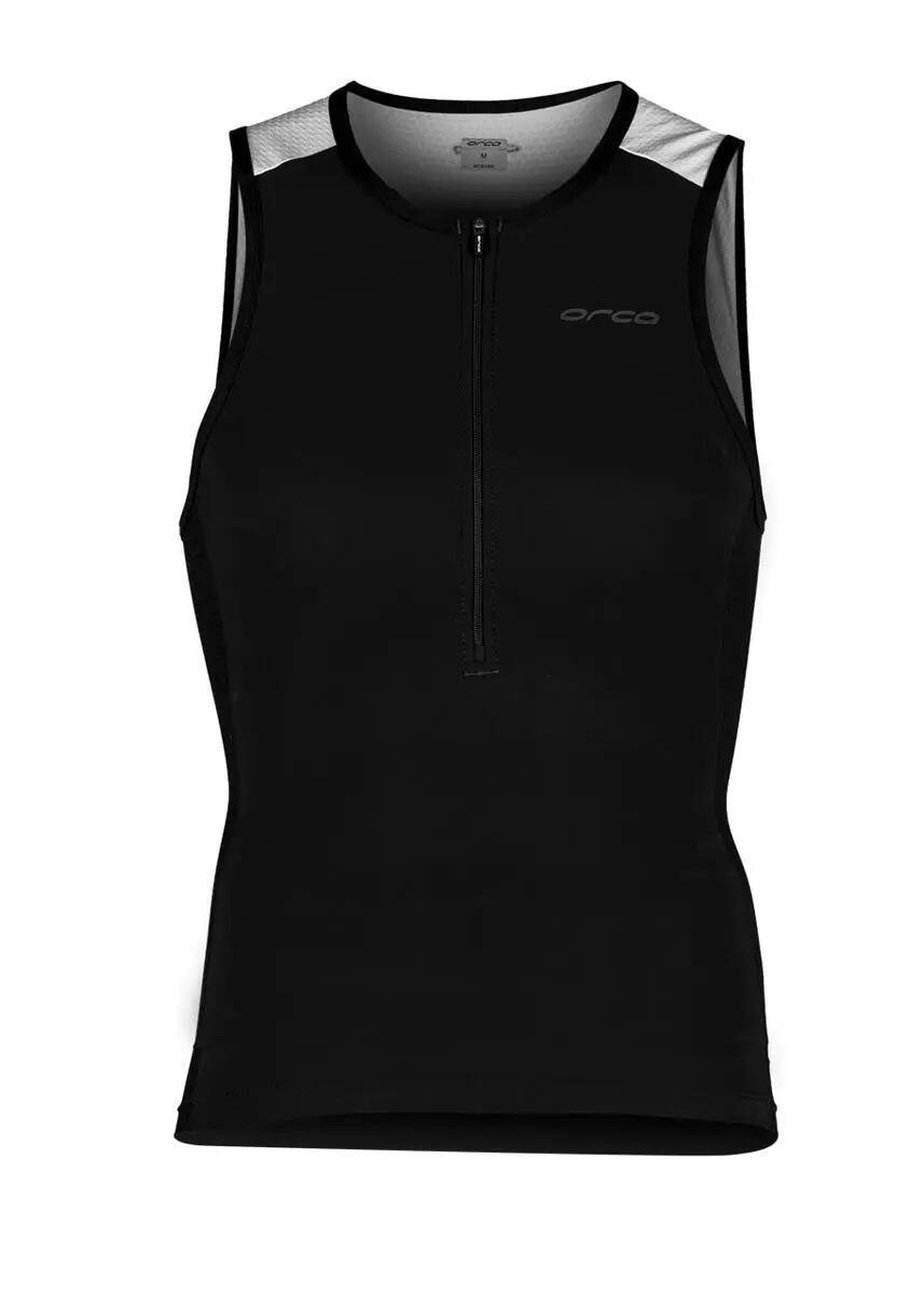 Orca Athlex mouwloos tri-shirt voor heren - wit 1/1
