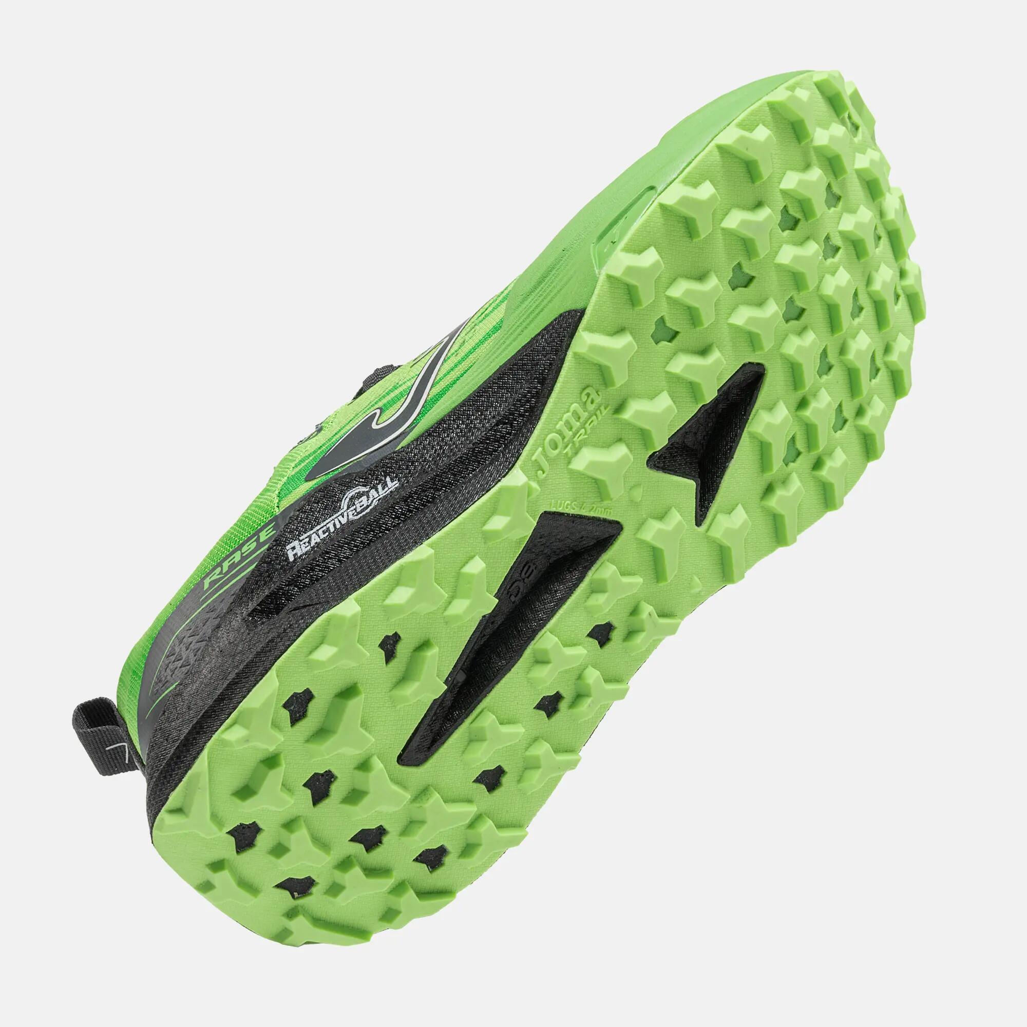 Zapatillas Trail Hombre Joma Rase Men 26 Verde Flúor 5/7