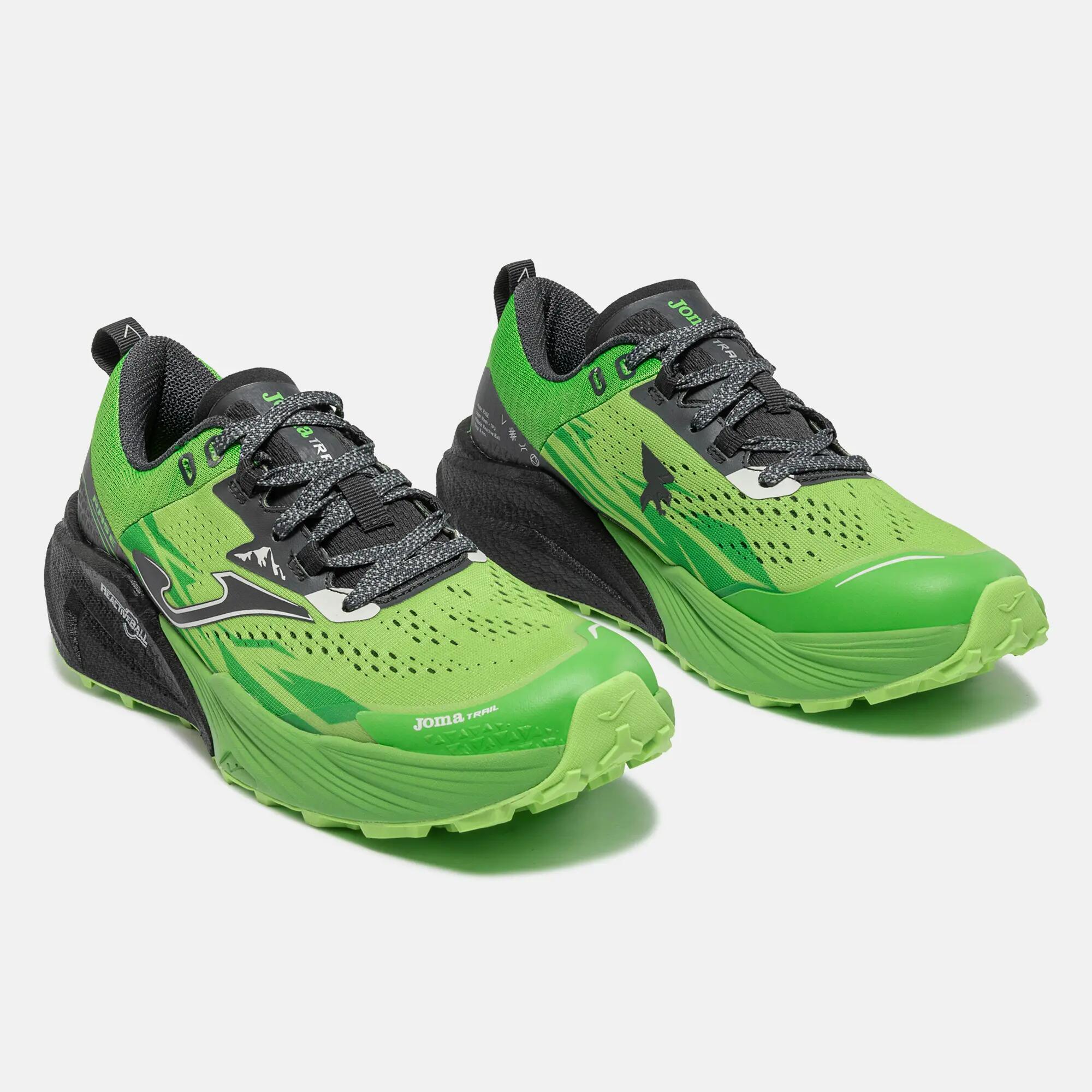 Zapatillas Trail Hombre Joma Rase Men 26 Verde Flúor 2/7