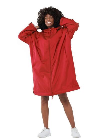 Peignoir séchant toutes saisons Finden + Hales, taille unique - Rouge