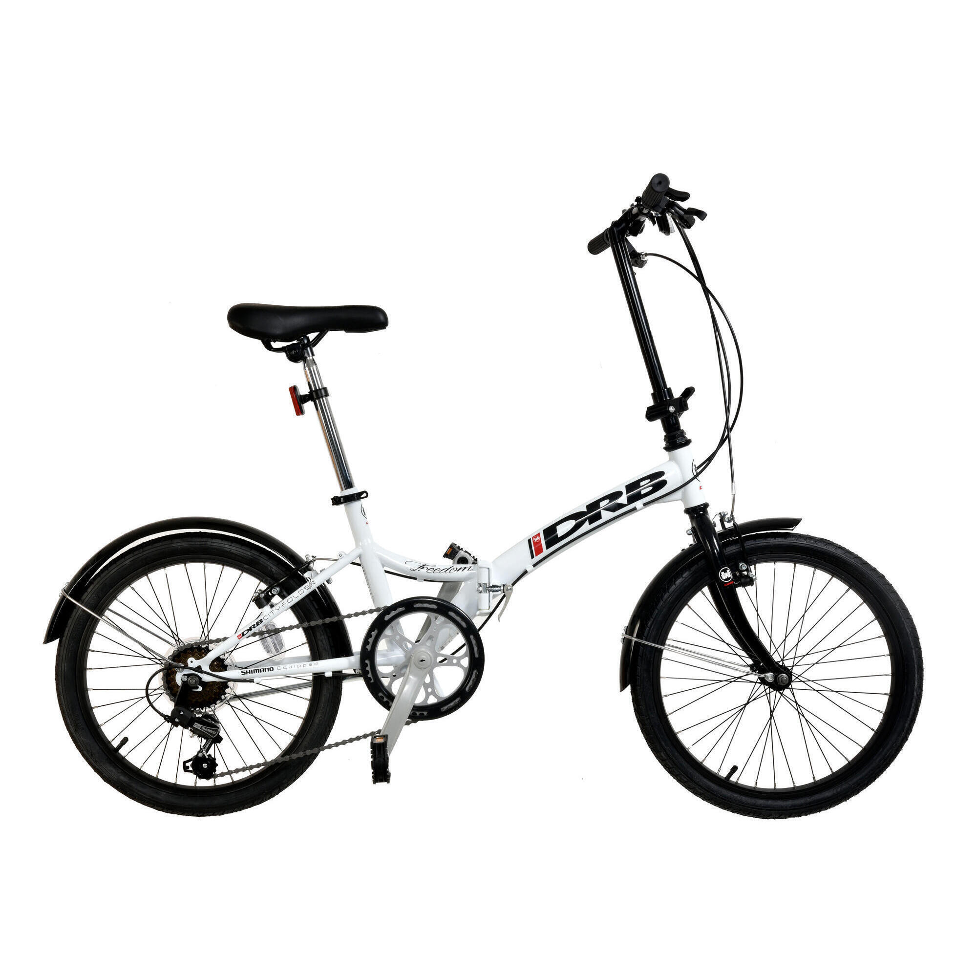 DALLINGRIDGE Dallingridge Freedom 20" Folding Commuter Bicycle - White