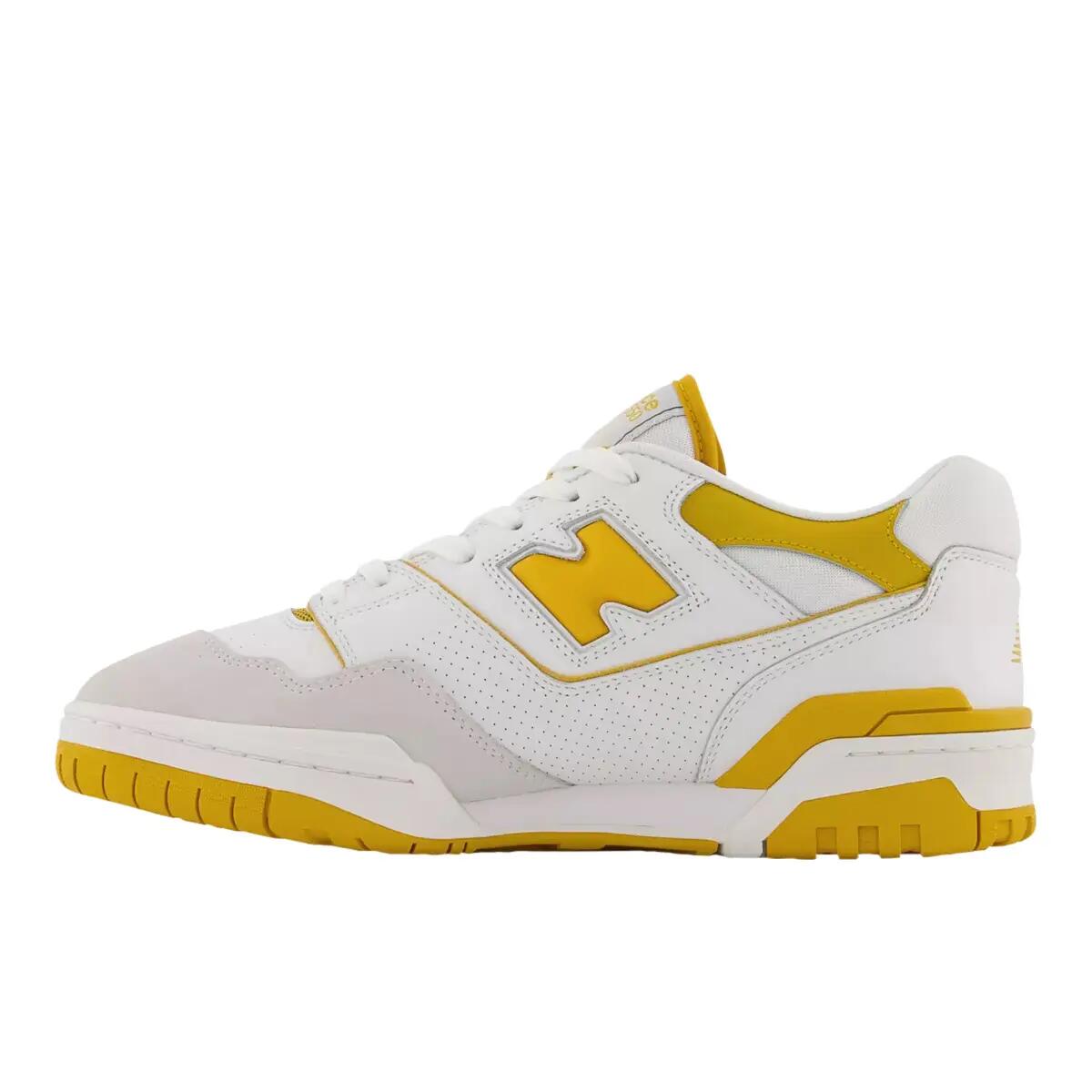 New Balance 550 Sea Salt Varsity Gold 2/5