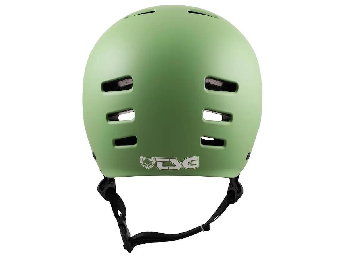 TSG Evolution Helm Satin Fatigue GreenS/M 3/4