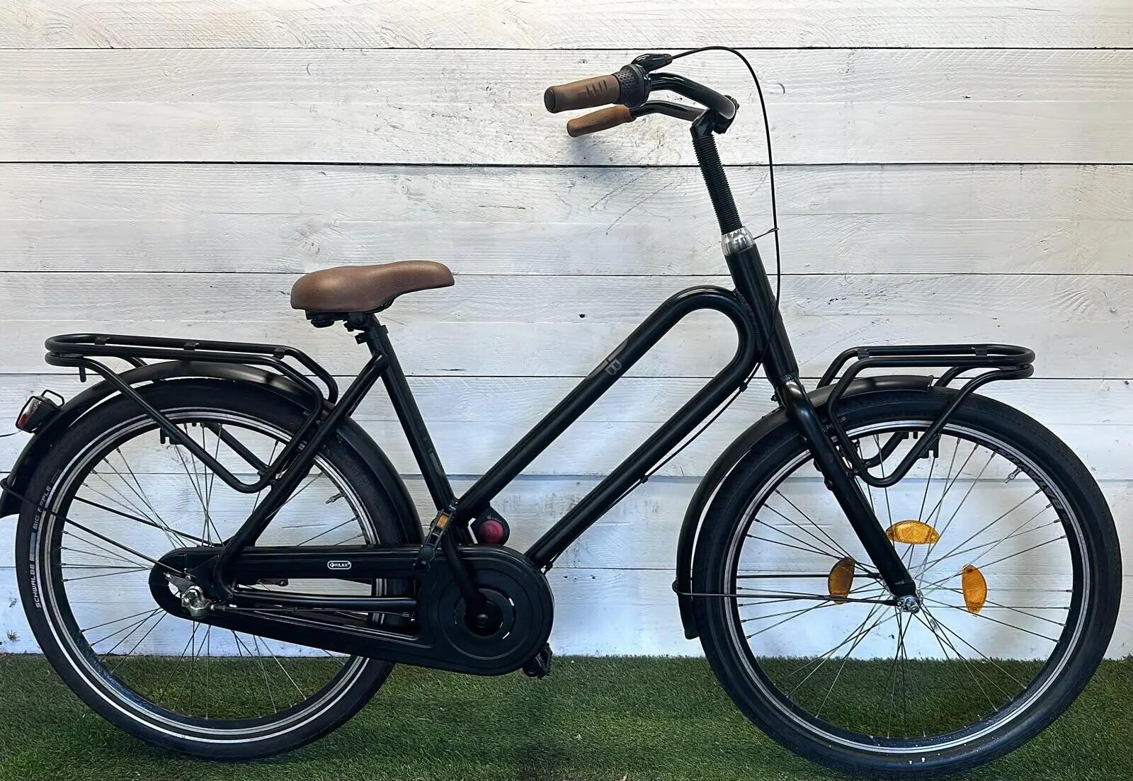Batavus transport stadsfiets bike, zwart 2/2