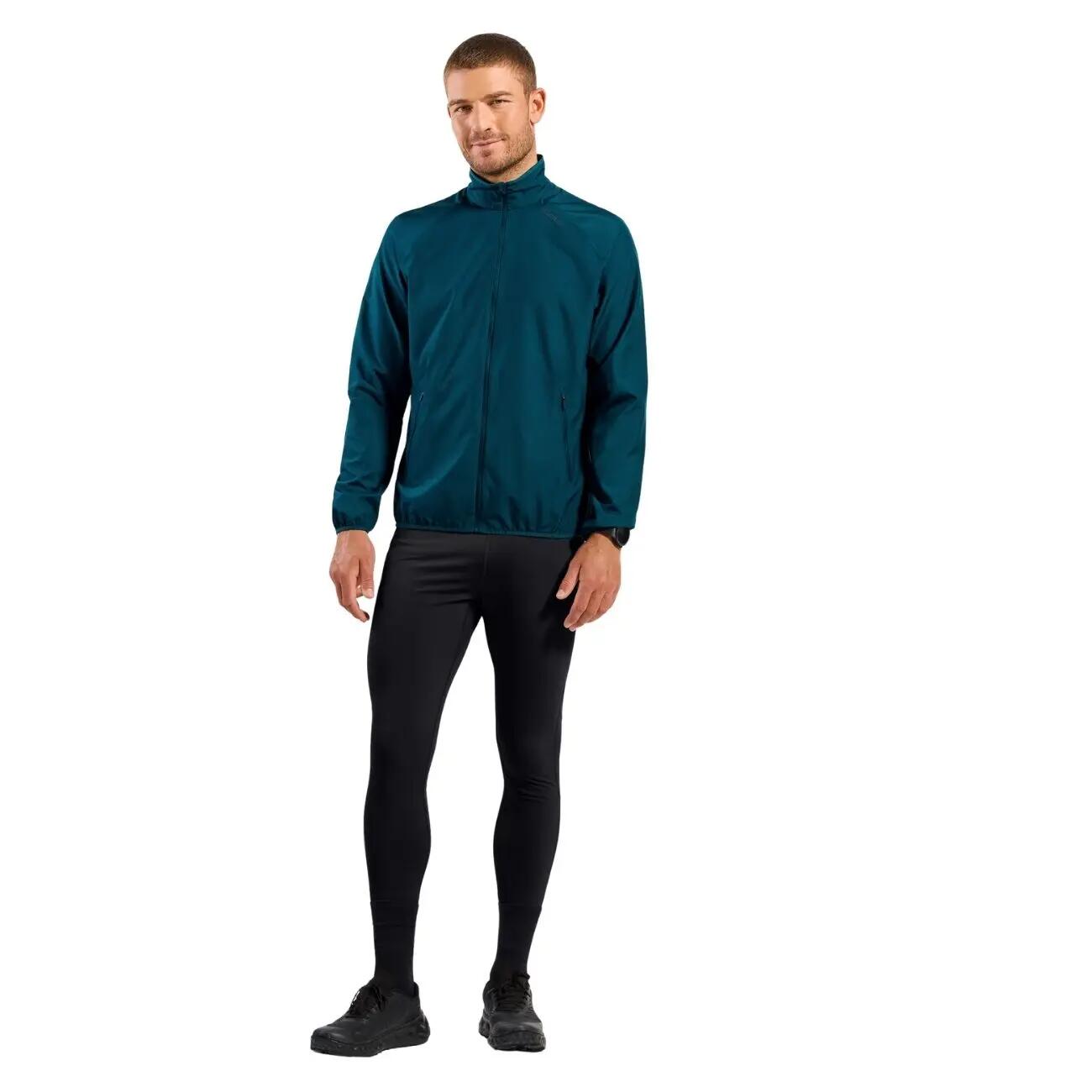 ODLO Jacket Essential Light Sportjas Reflecting Pond M 5/7