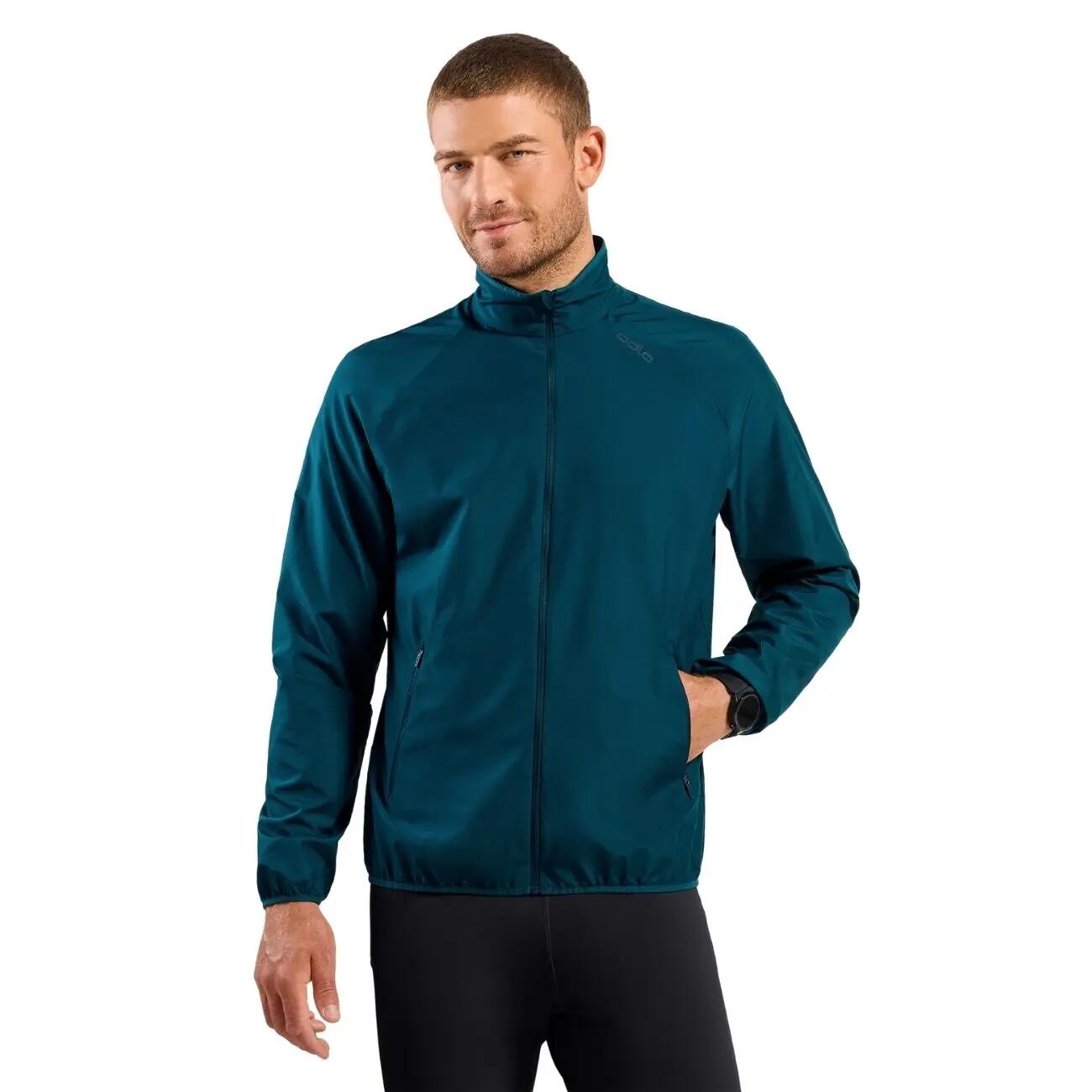 ODLO Jacket Essential Light Sportjas Reflecting Pond M 3/7