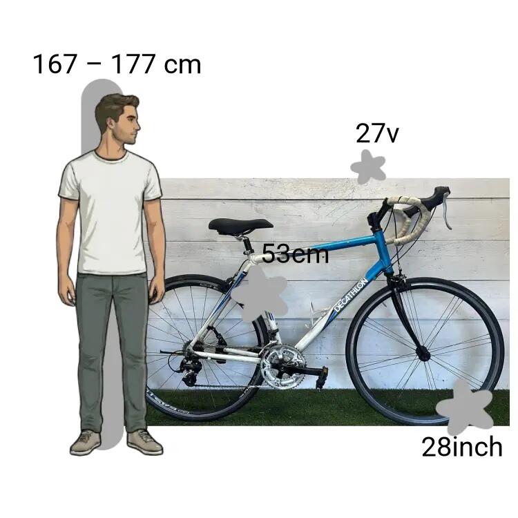 Bicicletta usata Decathlon Sport 7.2 2/4