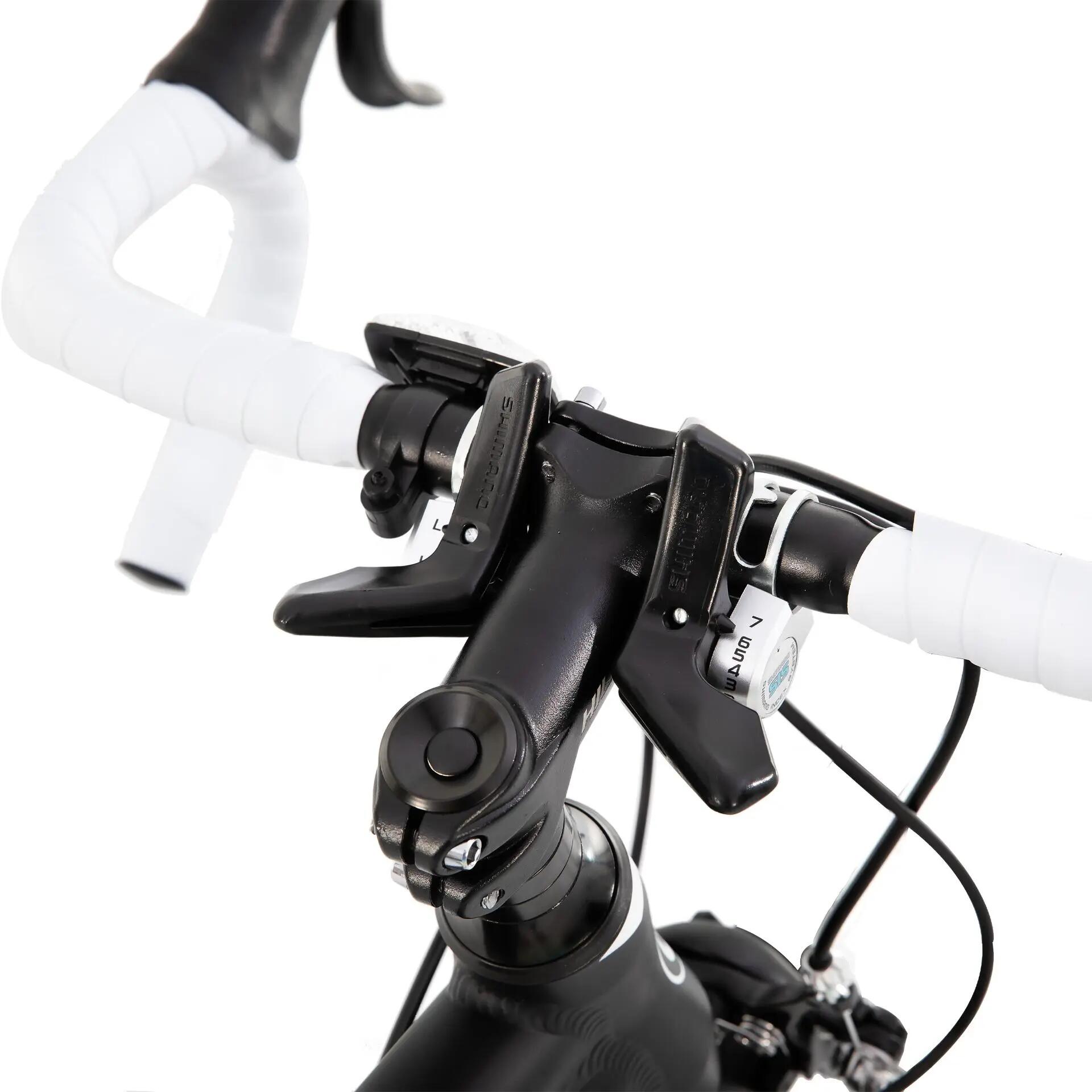 Mujer Hombre Bicicleta de Carretera 700C 14 Velocidades Cuadro Aluminio Ligero 5/7
