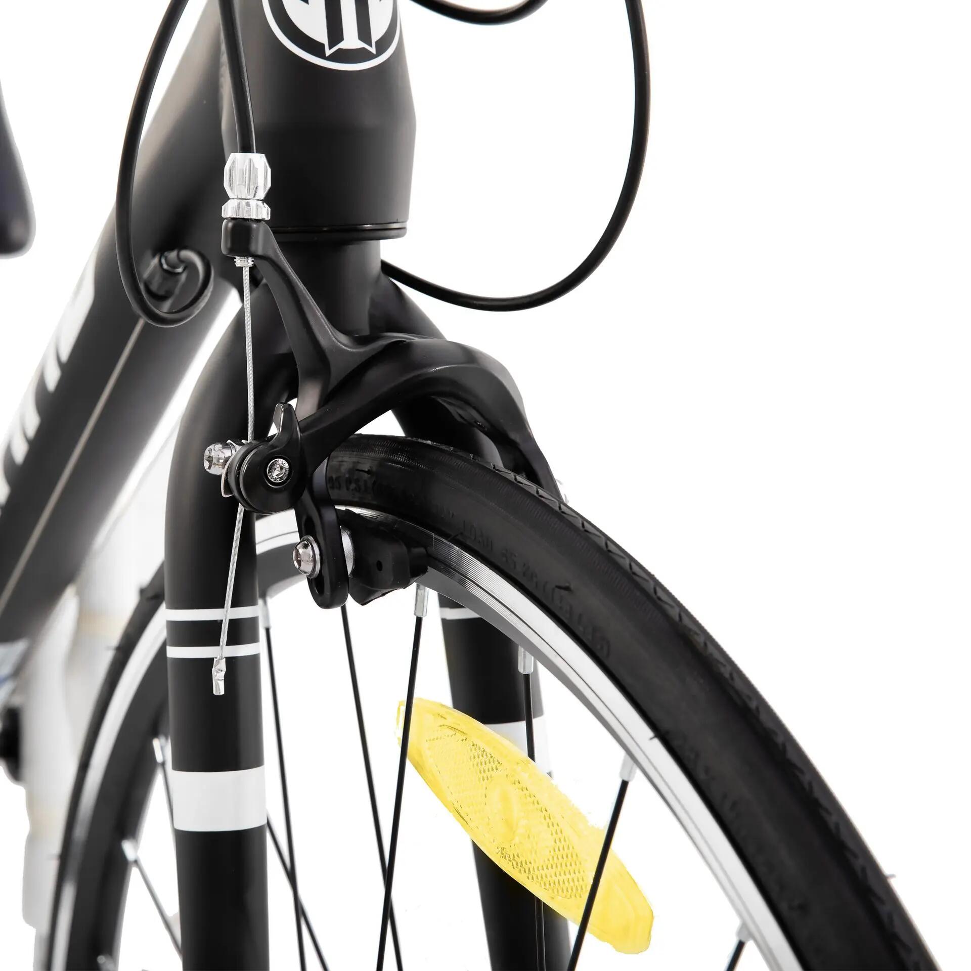 Mujer Hombre Bicicleta de Carretera 700C 14 Velocidades Cuadro Aluminio Ligero 3/7
