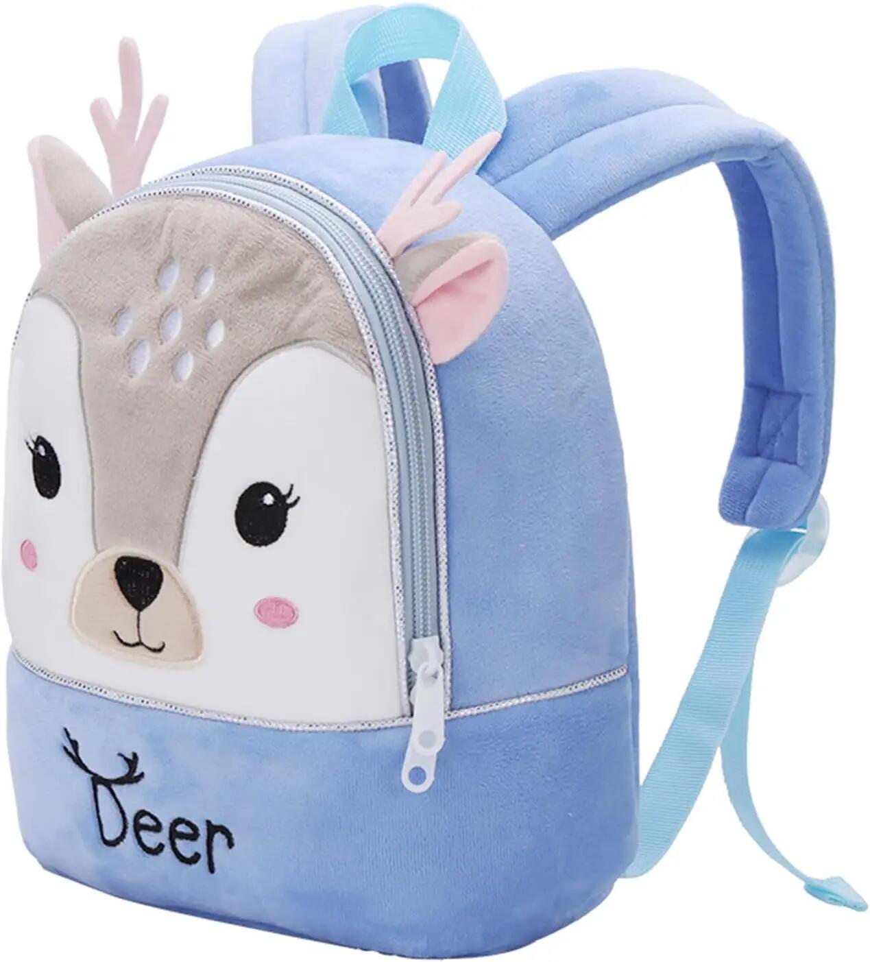 Mini-sac à dos pour enfants (maternelle) avec motifs d'animaux – Sac pour garçon 1/8