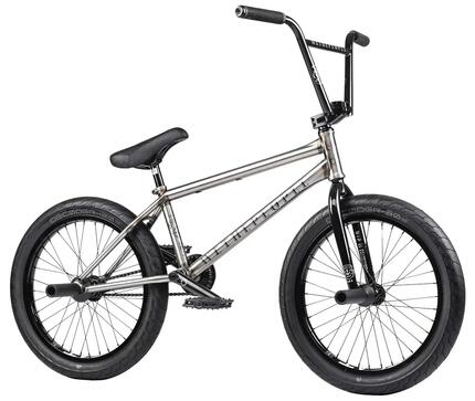 BMX - freestyle - unisex - full chromoly, 20 pouces - glossy raw