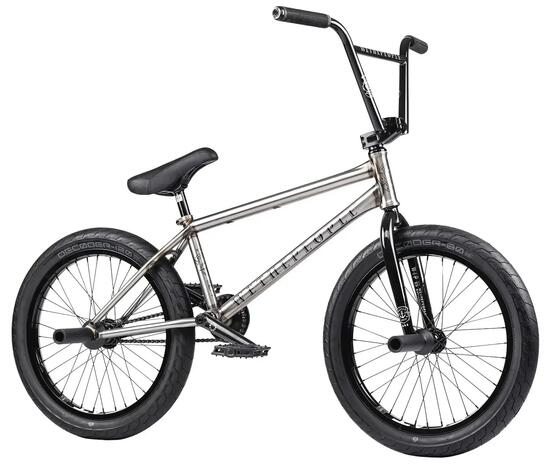 BMX - freestyle - unisex - full chromoly, 20 pouces - glossy raw
