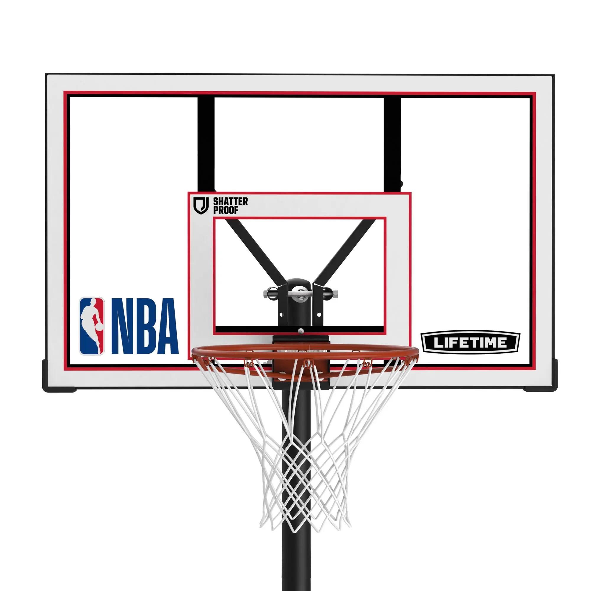 Panier de Basket NBA Front Court 48 Dunk Plexi de 2m45 à 3m05 + Garantie 5 ans 7/10