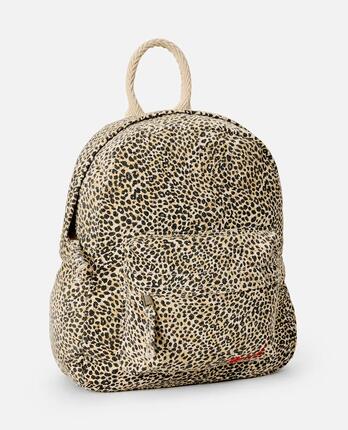 Petit Sac à dos Mixed Canvas 7L - Dark Navy