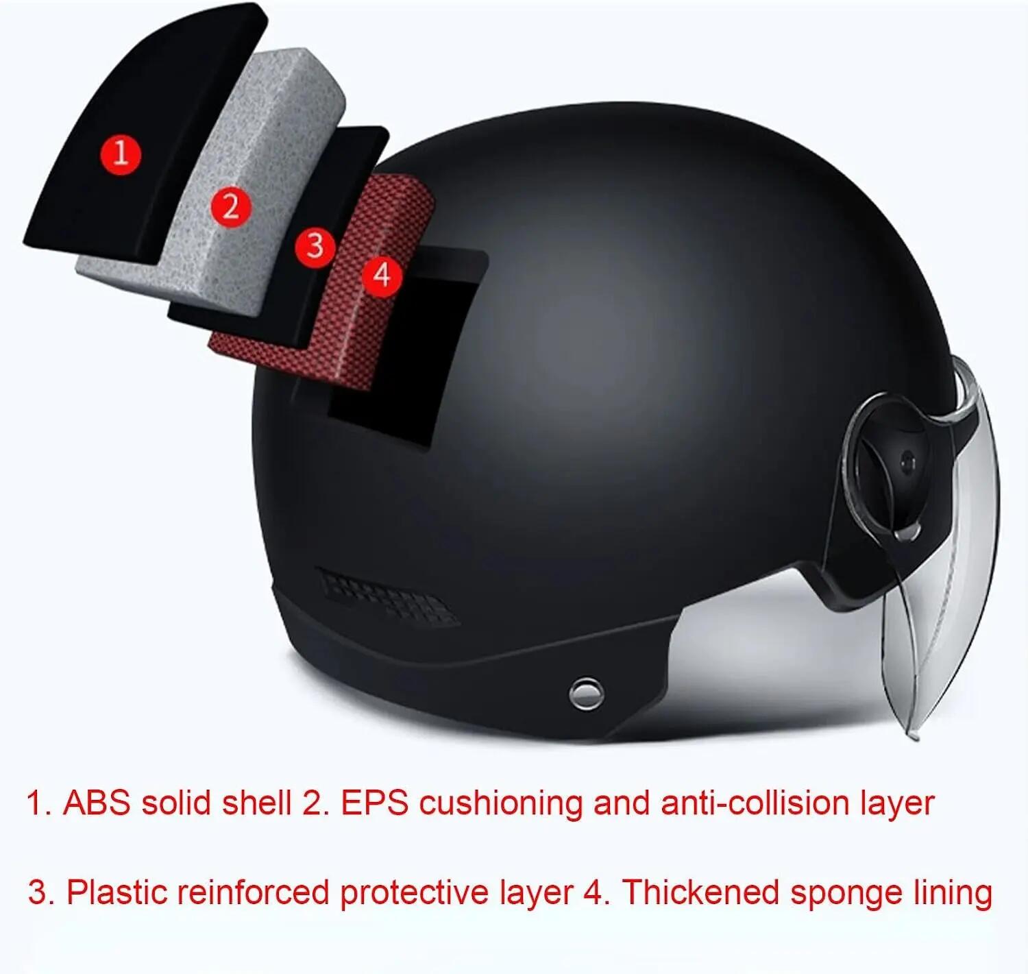 Casque pour trottinette électrique, casque de protection, casque pour trottinett 6/7