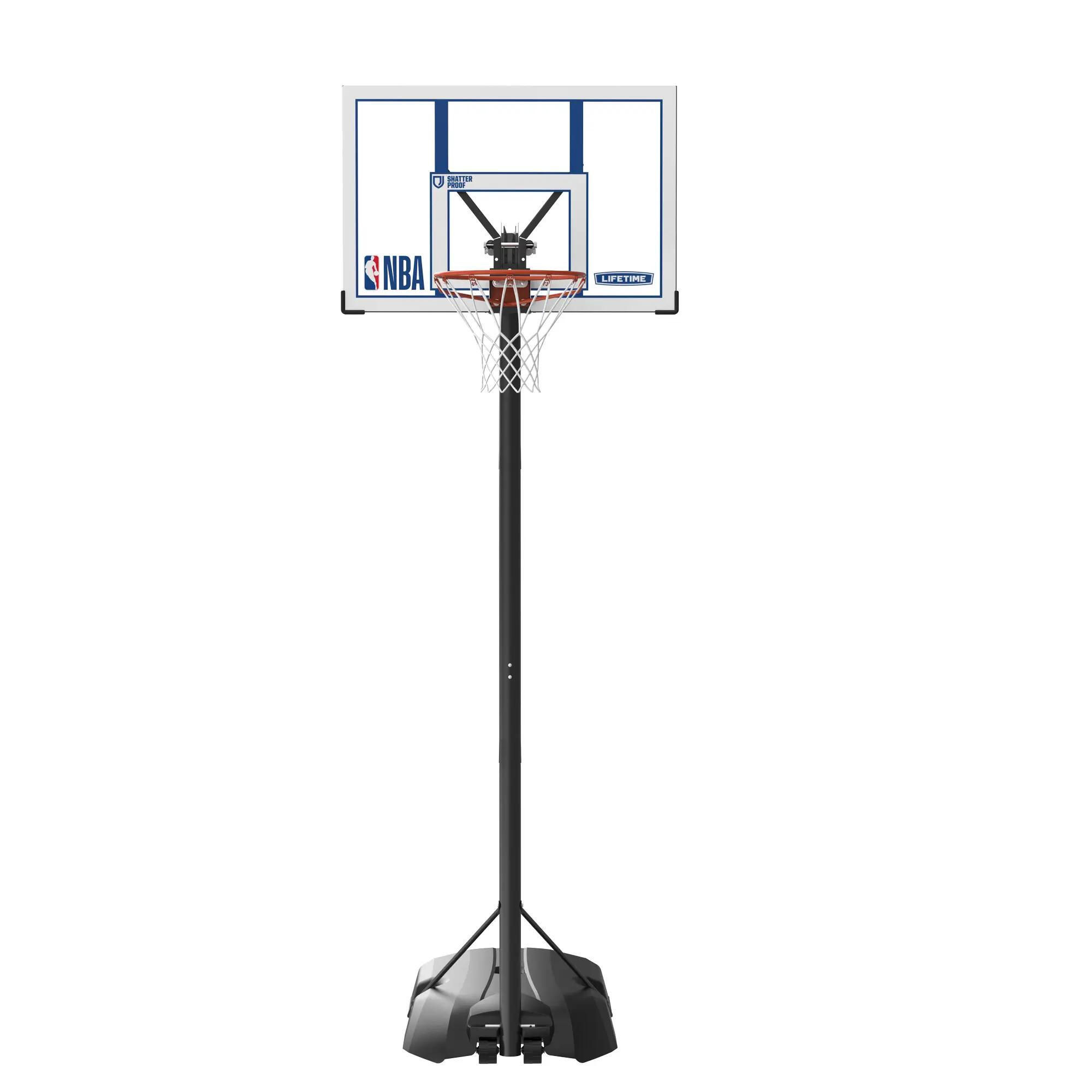 Panier de basket sur pied Lifetime NBA Front Court 44 Dunk - planche polycarbona 6/9