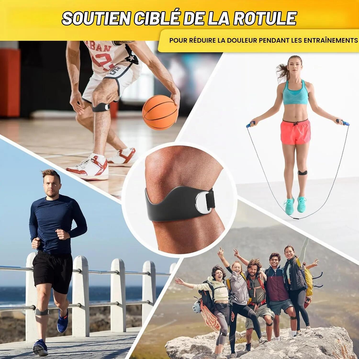 Silicone pour le tendon rotulien 5/6