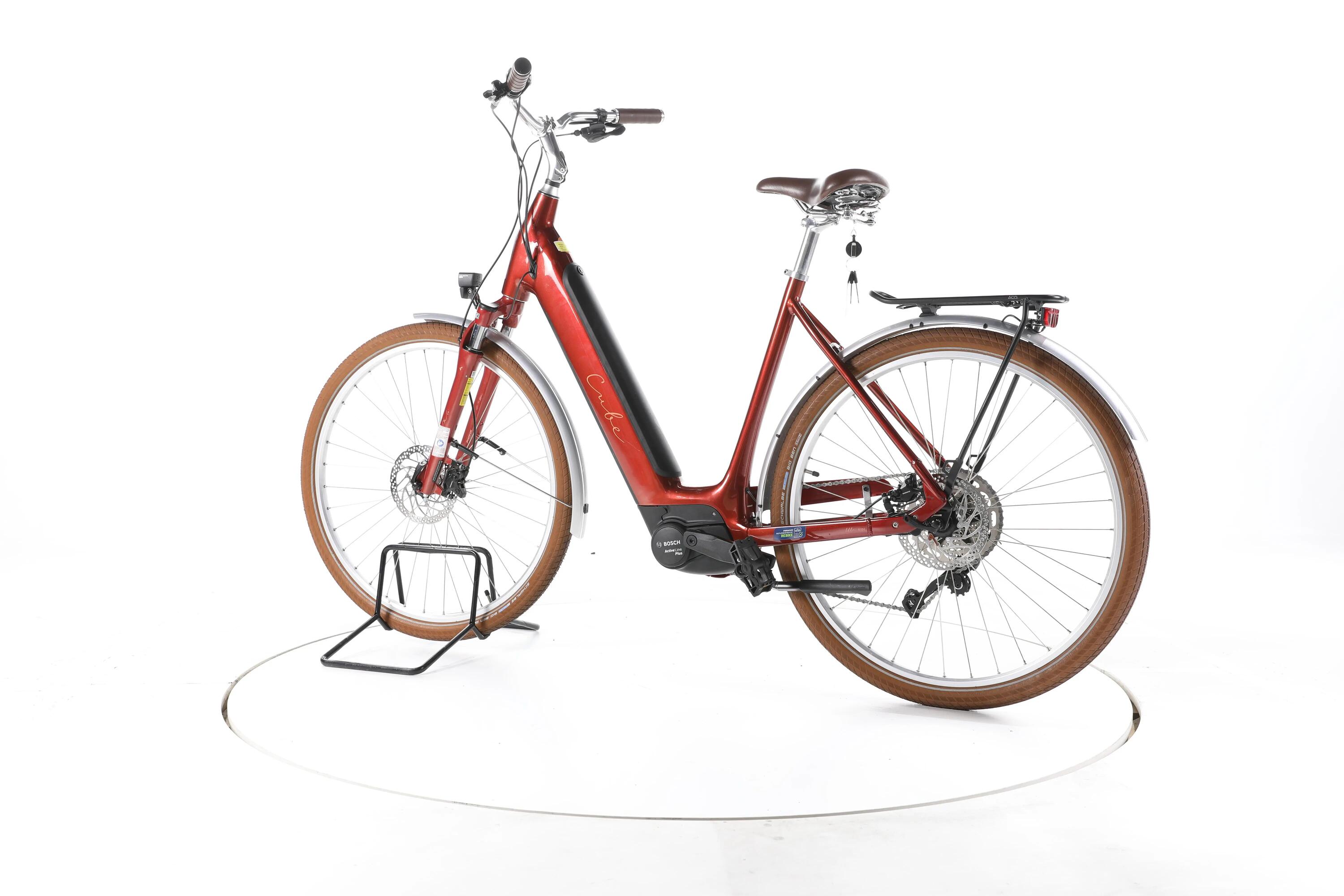 Tweedehands - Cube Ella Ride Hybrid 500 Trekking E-Bike Lage instap - Zeer goed 7/7