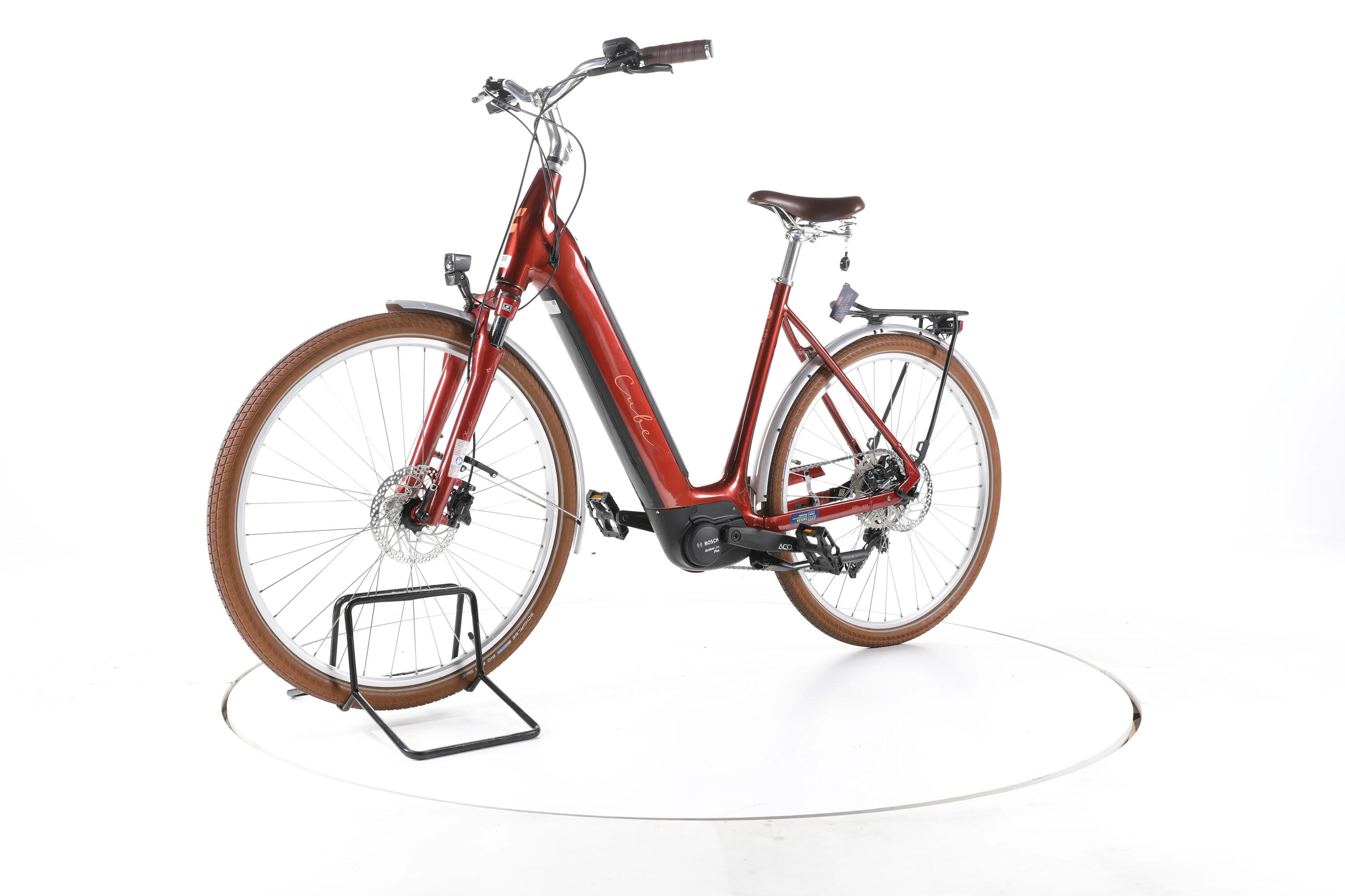 Tweedehands - Cube Ella Ride Hybrid 500 Trekking E-Bike Lage instap - Zeer goed 5/7