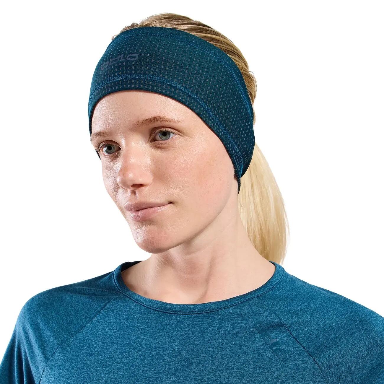 Odlo Headband Polyknit Warm Reflective Muts Reflecting Pond No size 3/7