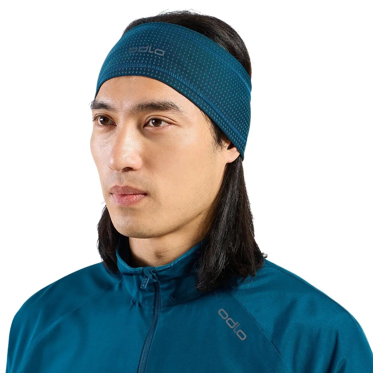 Odlo Headband Polyknit Warm Reflective Muts Reflecting Pond No size 2/7