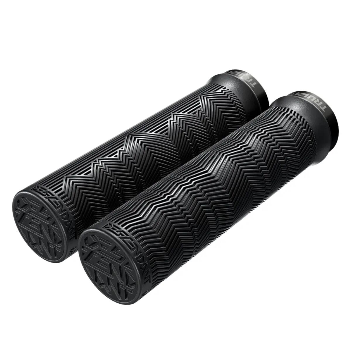 Mansoane premium Truvativ Gripy Descendant, lungime 133mm, lock on, negru