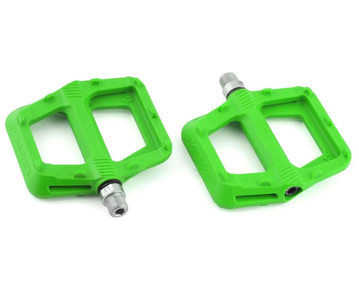 Pedale profesionale Race Face Ride, material compozit, 18 pini, culoare verde
