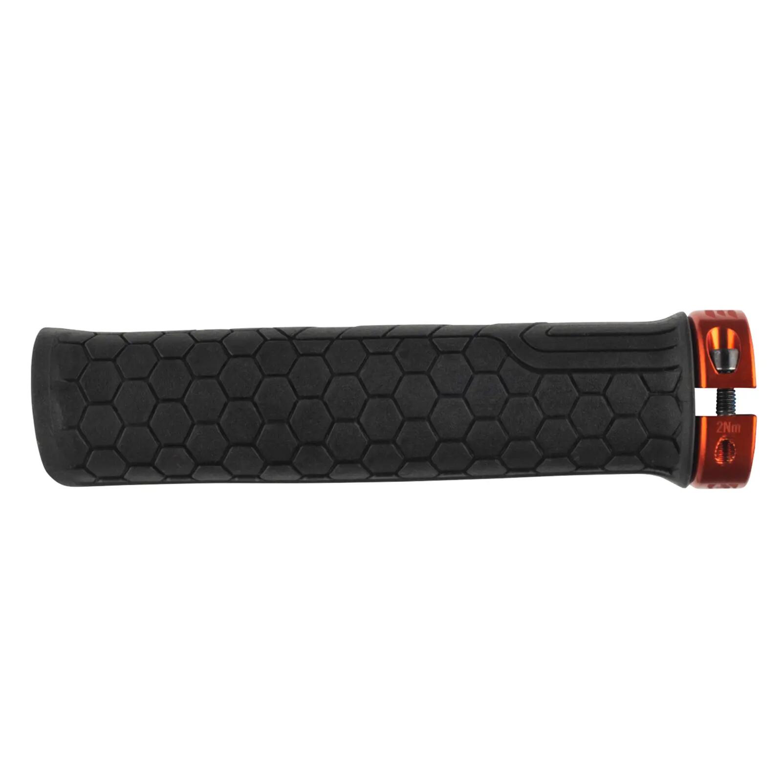 Mansoane Race Face Getta Grip, diametru 30 mm, negru portocaliu 2/2