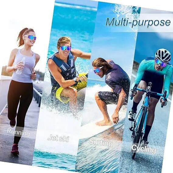 Lunettes de soleil rave pour hommes et femmes 5/5