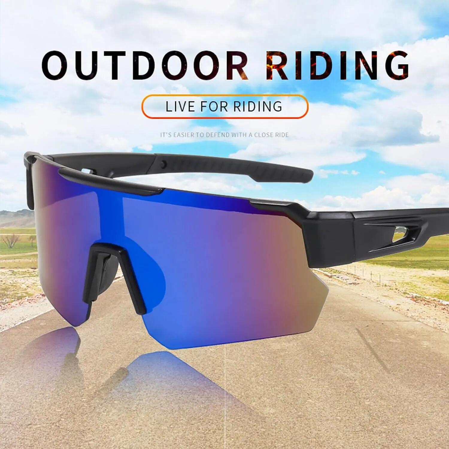 Lunettes de soleil polarisées de sport pour hommes et femmes, protection UV400, 5/7
