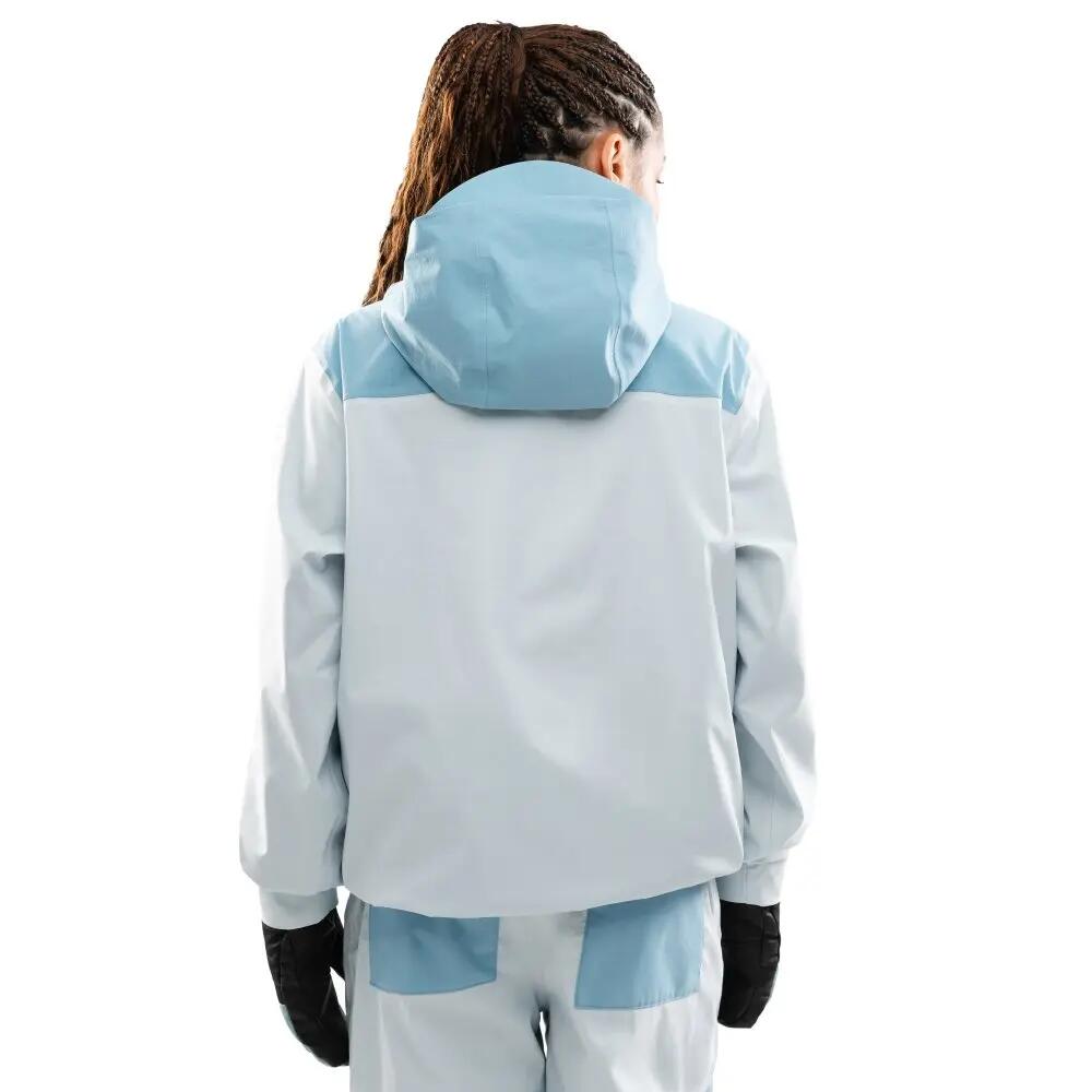 Casaco de snowboard oversized para mulher W8-W Yuki Light Blue Azul 2/8
