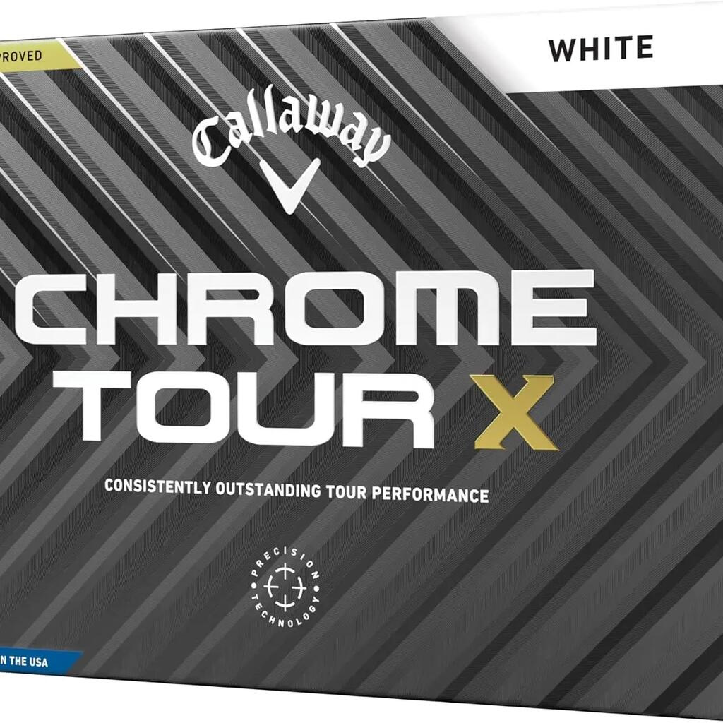 Callaway New Chrome Tour X Golf Balls