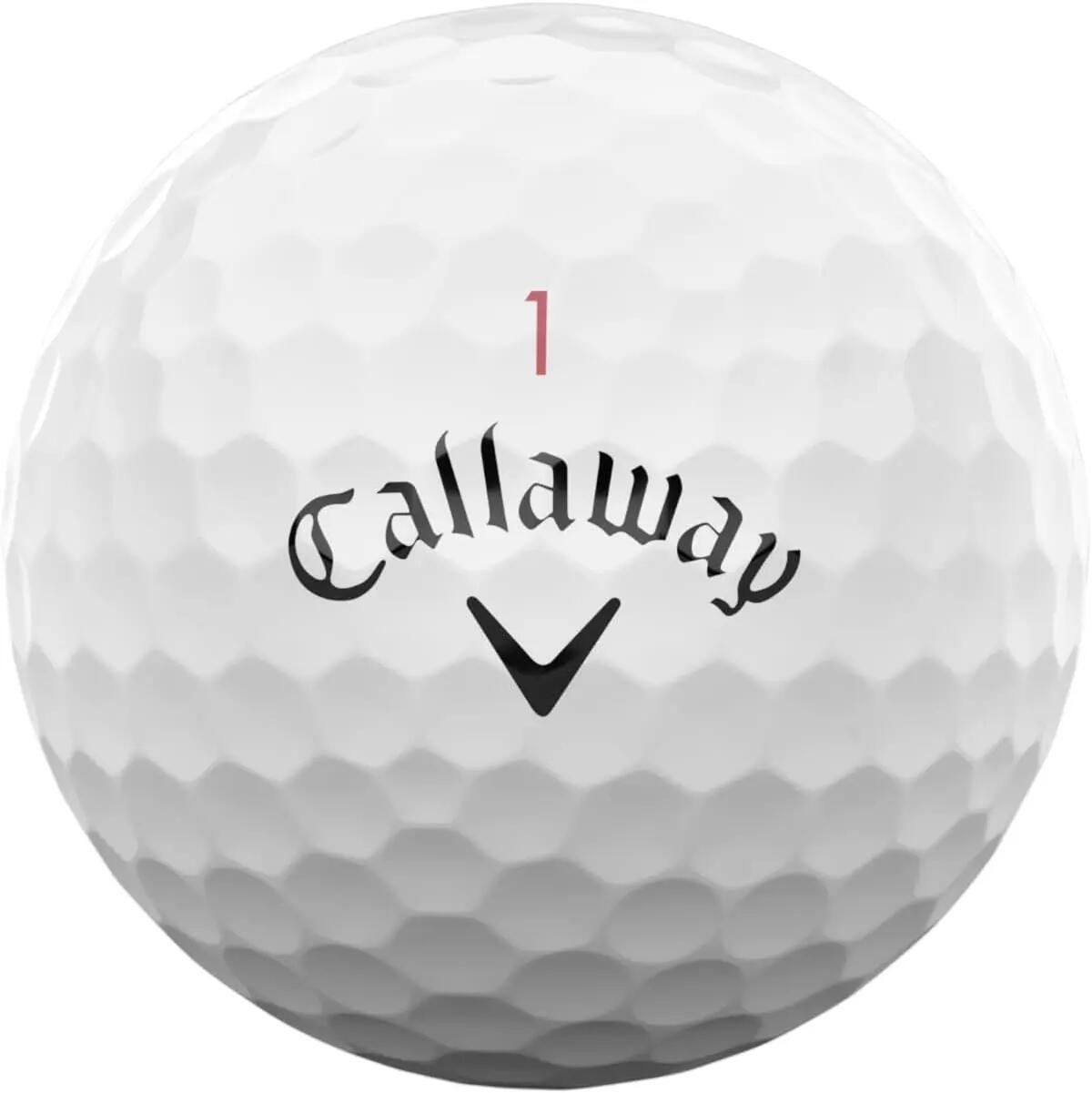 Balles de golf Callaway New Chrome Tour X 3/4