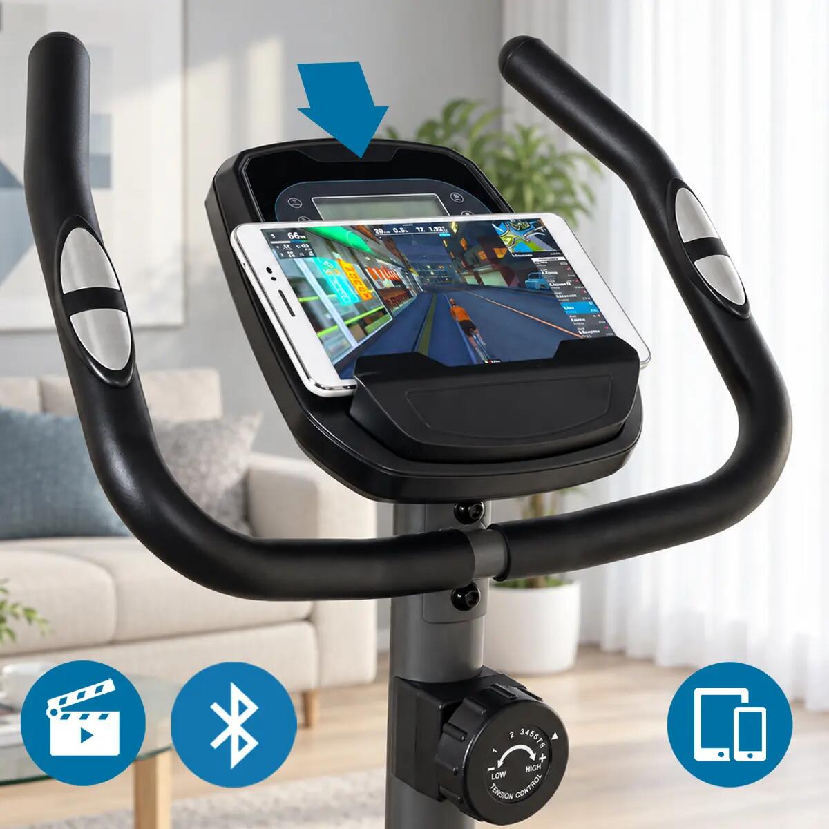 Rower stacjonarny magnetyczny Sapphire SG-320B Colt Bluetooth Aplikacje koło 7kg 5/13