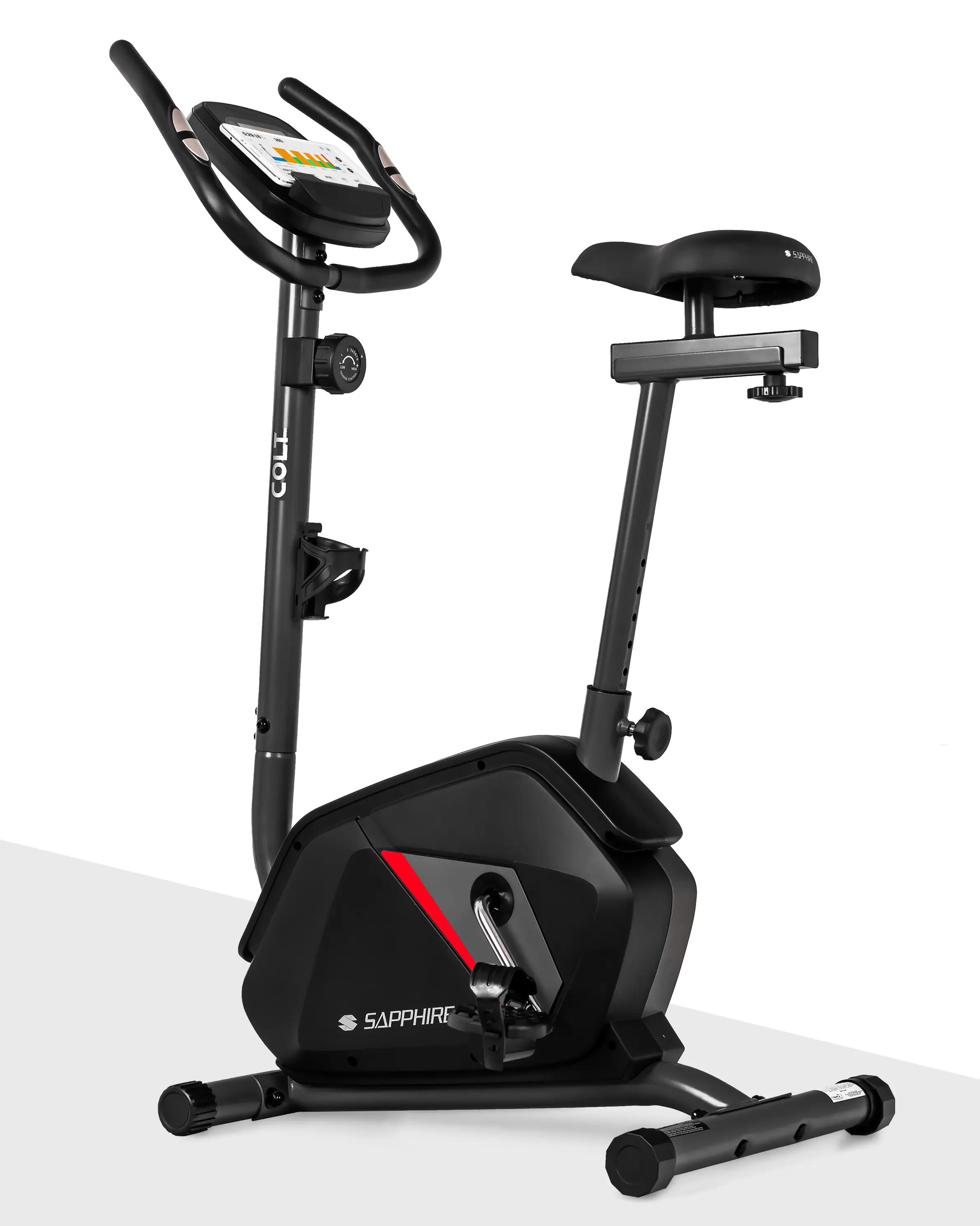 Rower stacjonarny magnetyczny Sapphire SG-320B Colt Bluetooth Aplikacje koło 7kg 13/13